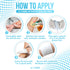 JJ CARE Sterile Gauze Pads 2" x 2" (Pack of 100), 12-Ply Cotton Gauze Pads, Individually-Wrapped Sterile Gauze Sponges, 100% Woven, Non-Stick Medical Gauze Pads for First Aid Kit & Wound Care